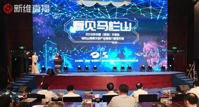 馬欄山<a href='//www.firstvr.cn' target='_balnk'>視頻</a>文創(chuàng)產(chǎn)業(yè)園在深圳舉行推介會(huì)